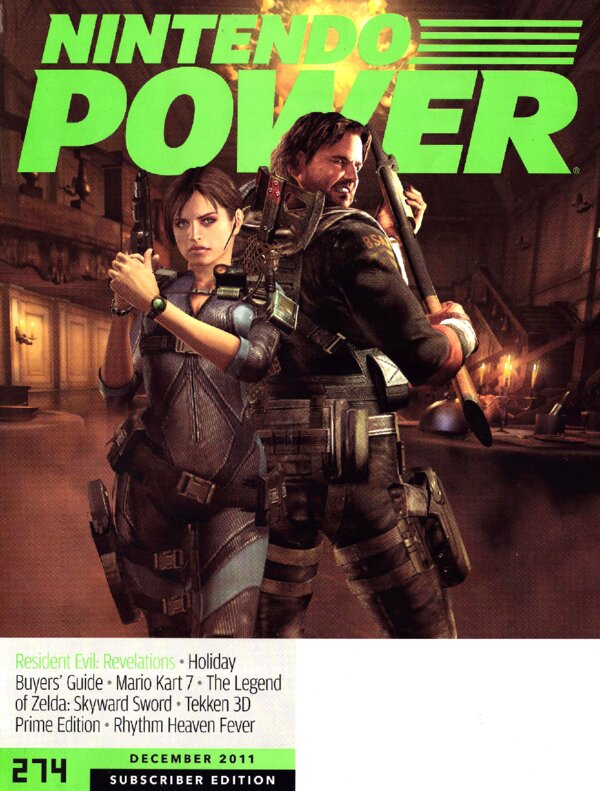 Nintendo Power Issue 274 (December 2011) cover